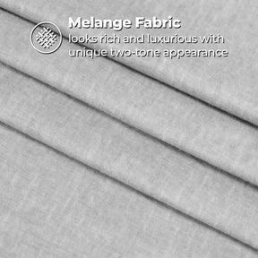 Melange Flannel Cotton Two-Toned Deep Pocket Warm Sheet Set