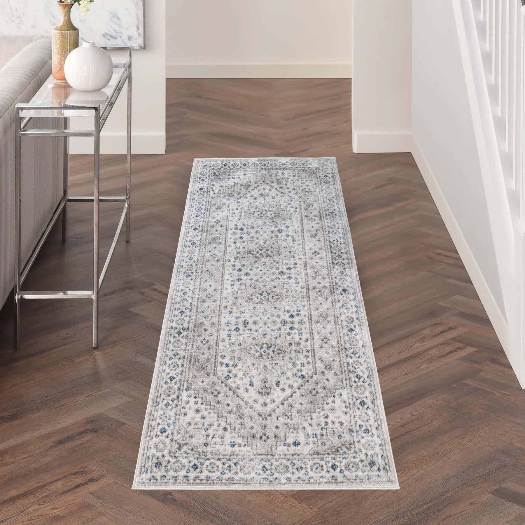 Layland Classic Vintage Medallion Indoor Area Rug or Runner - Rugs by Superior - Superior 