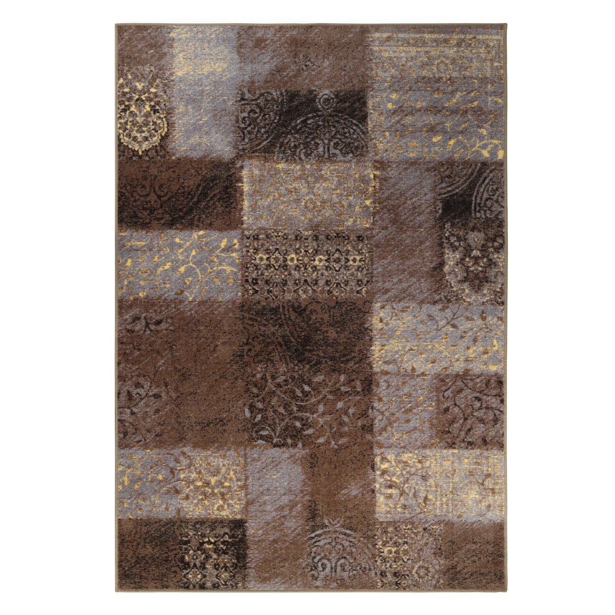 Hadley Geometric Patchwork Indoor Large Area Rugs or Runner Rug