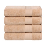 Aria Turkish Cotton Heavyweight Solid Absorbent Bath Towel Set - Towel Set by Superior