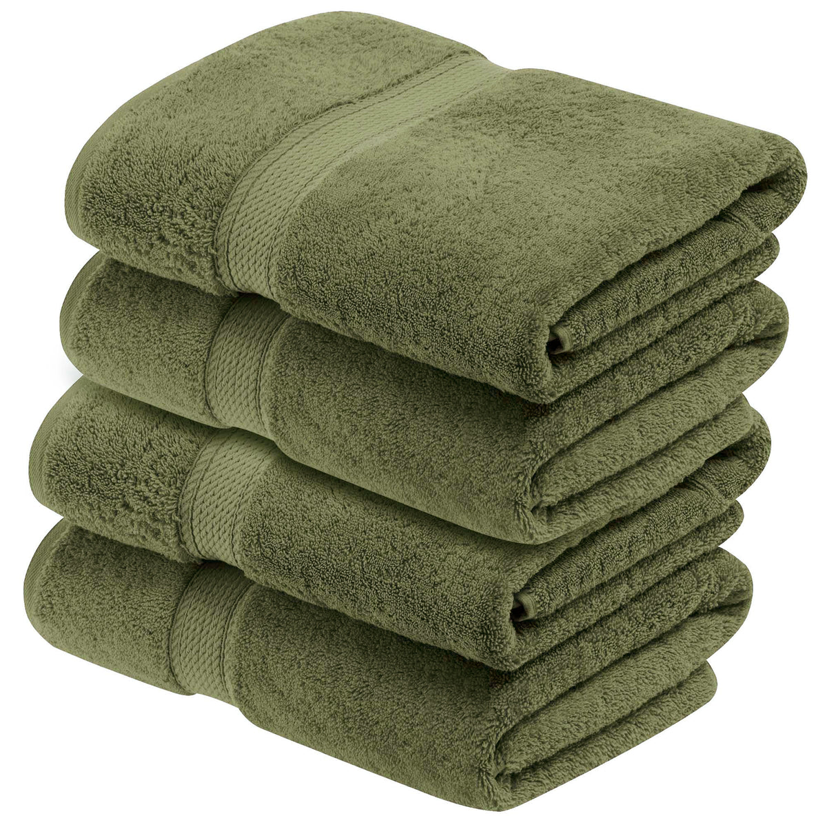 Madison Egyptian Cotton Pile Heavyweight 4 Piece Bath Towel Set