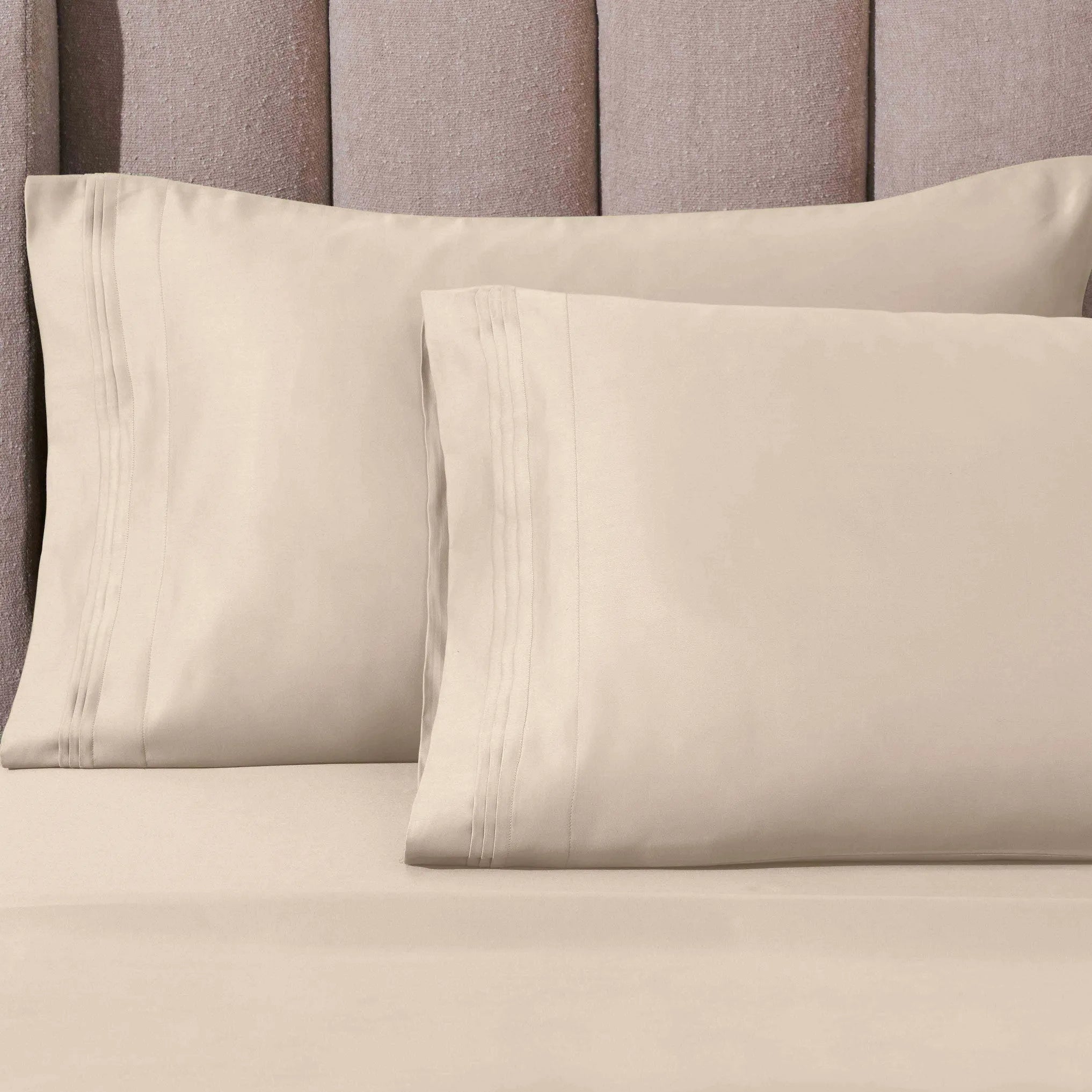 1000 Thread Count Egyptian Cotton Solid Pillowcase Set - Pillowcases by Superior