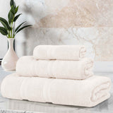 Smart Dry Zero Twist Cotton Medium Weight 3 Piece Assorted Towel Set - Towel Set by Superior