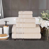 Hays Cotton Medium Weight 6 Piece Assorted Bathroom Towel Set - Towel Set by Superior