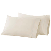 Egyptian Cotton 850 Thread Count Solid Luxury Pillowcases, Set of 2 - Ivory