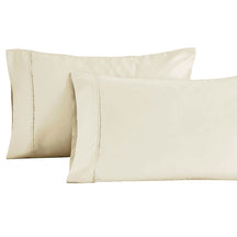 Cotton Blend Solid Pillowcases, Set of 2