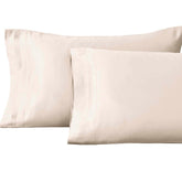 1500 Thread Count Egyptian Cotton 2 Piece Solid Pillowcase Set