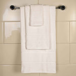 Napa Zero Twist Cotton Solid Waffle Honeycomb 3 Piece Towel Set - Towel Set by Superior