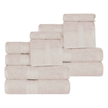 Atlas Cotton Plush Absorbent Heavyweight 12 Piece Assorted Towel Set