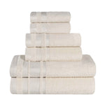 Hays Cotton Medium Weight 6 Piece Assorted Bathroom Towel Set - Towel Set by Superior