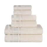 Hays Cotton Medium Weight 6 Piece Assorted Bathroom Towel Set - Towel Set by Superior