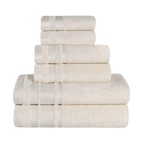 Hays Cotton Medium Weight 6 Piece Assorted Bathroom Towel Set