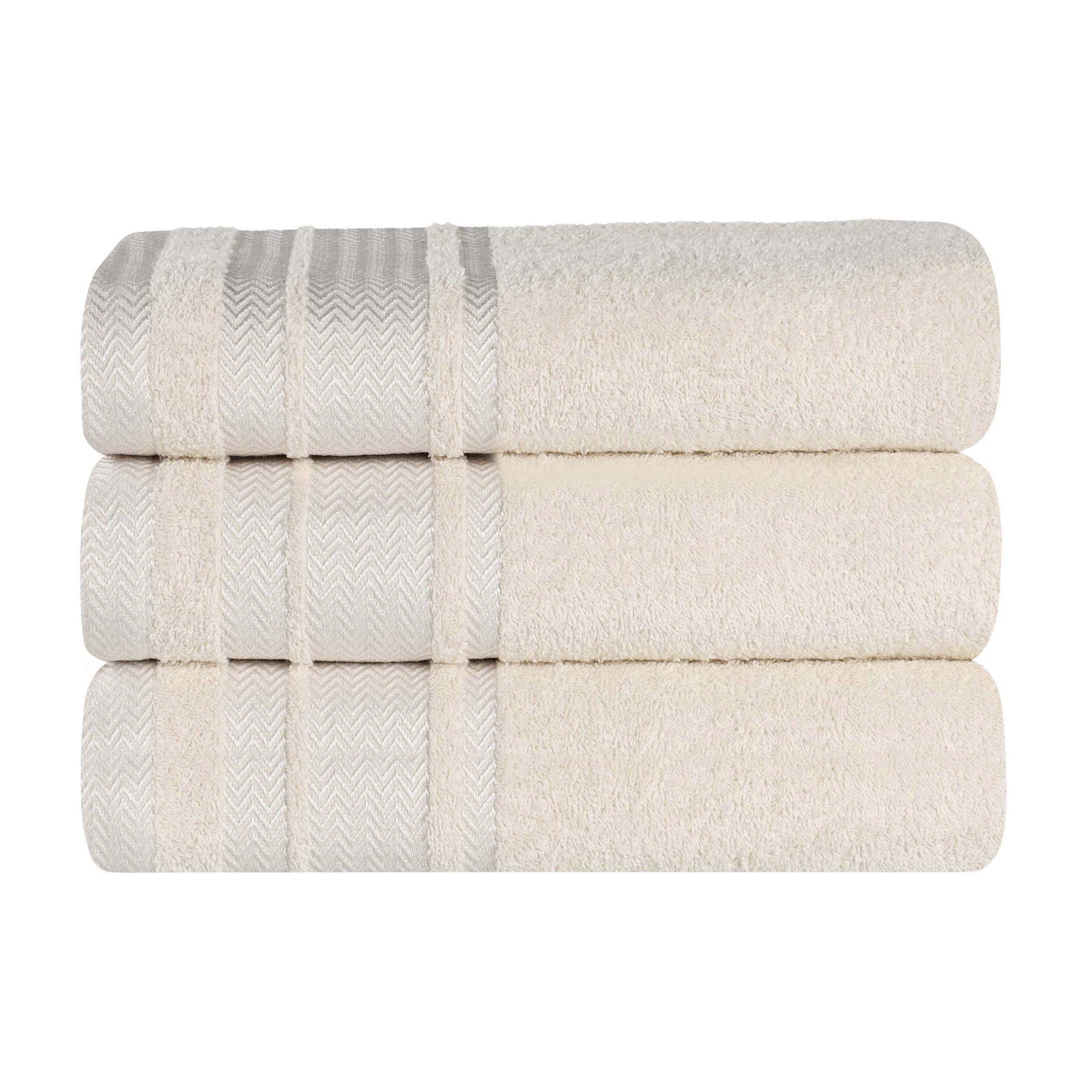 Hays Cotton Medium Weight Ultra-Soft Bath Towel Set of 3