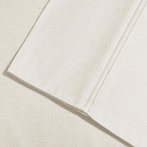 Cotton Blend 800 Thread Count Solid Pillowcase Set of 2 - Ivory