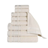 Hays Cotton Medium Weight 9 Piece Assorted Bathroom Towel Set - Towel Set by Superior