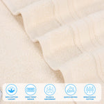 Belmont Zero Twist Cotton Medium Weight Soft Bath Towels, Set of 2 - Bath Towel by Superior