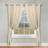 Classic Modern Solid Room Darkening Blackout Curtain Panels, Set of 2 - Blackout Curtains by Superior