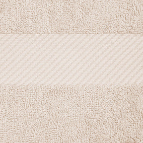 Kendell Egyptian Cotton Quick Drying 3 Piece Towel Set - Ivory