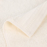 Honeycomb Textured Waffle Border Cotton Bath Towels, Set of 4 - Bath Towel by Superior