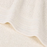 Honeycomb Textured Waffle Border Cotton Bath Sheets, Set of 2 - Bath Sheet by Superior