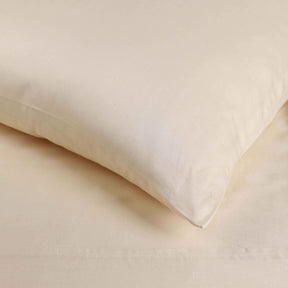 Egyptian Cotton 400 Thread Count Solid Deep Pocket Bed Sheet Set - Ivory