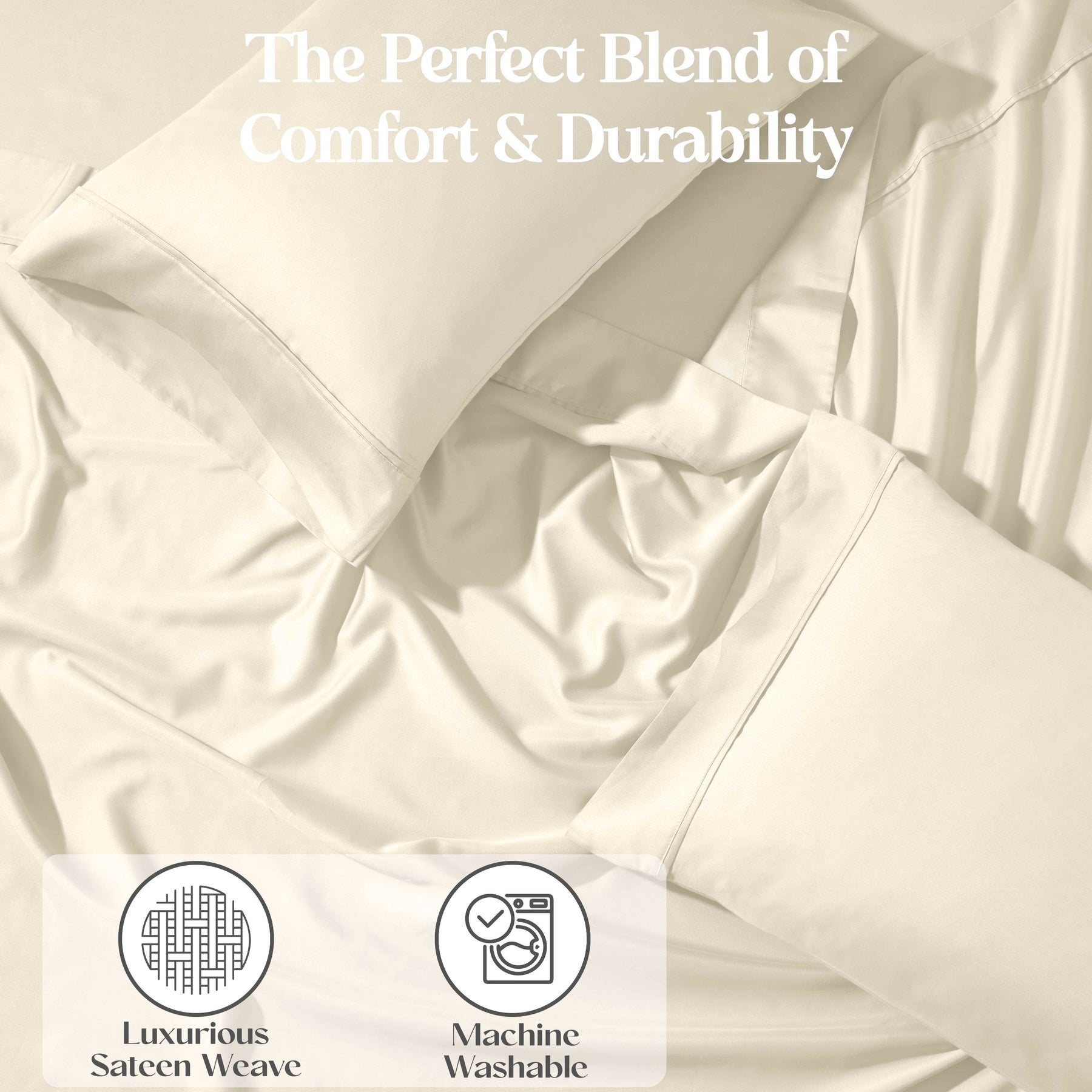 1200 Thread Count Cotton Rich Solid Deep Pocket Bed Sheet Set - Sheet Set by Superior