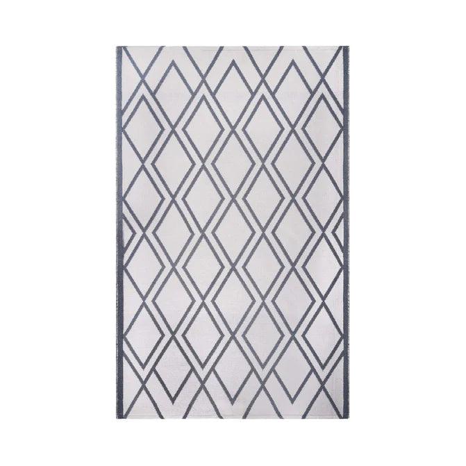 Modern Diamond Lattice Indoor/ Outdoor Area Rug - Rugs by Superior - Superior 