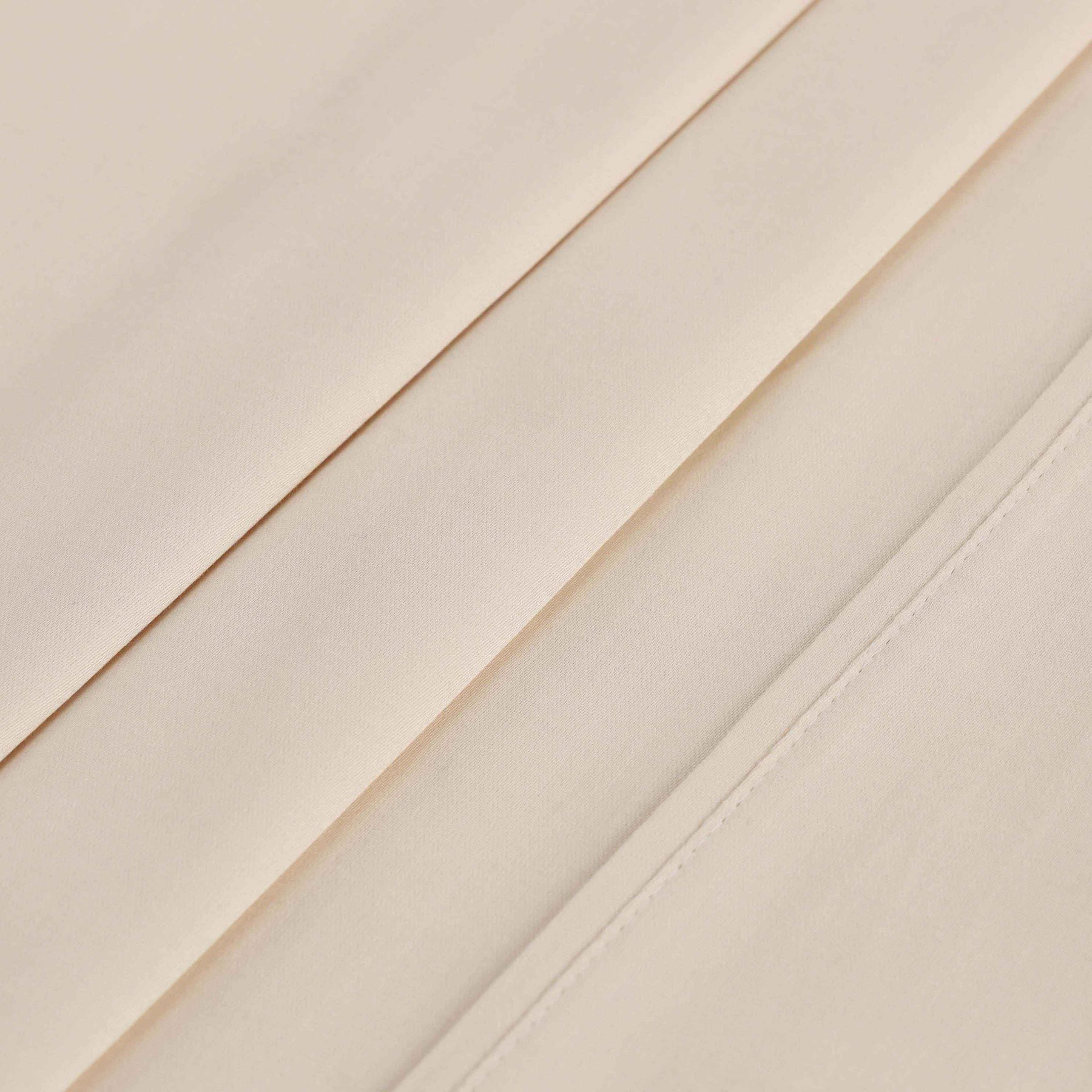 Egyptian Cotton 400 Thread Count Solid Deep Pocket Bed Sheet Set - Ivory