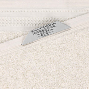 Honeycomb Textured Waffle Border Cotton Bath Sheets, Set of 2