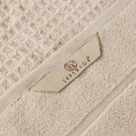 Napa Zero Twist Cotton Solid Waffle Honeycomb Bath Sheet Set of 2 - Towel Set by Superior