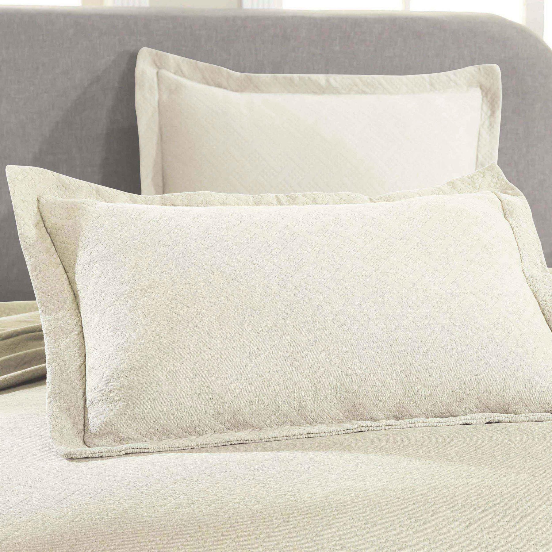 Basket Weave Matelasse Cotton Bedspread Set - Bedspread by Superior - Superior 