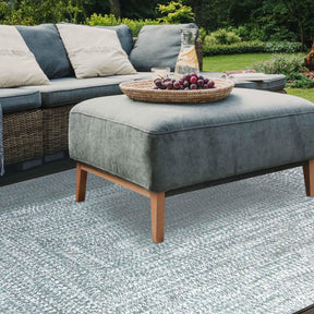 Multi Toned Braided Area Rug Bohemian Indoor Outdoor Rugs - Rugs by Superior - Superior 