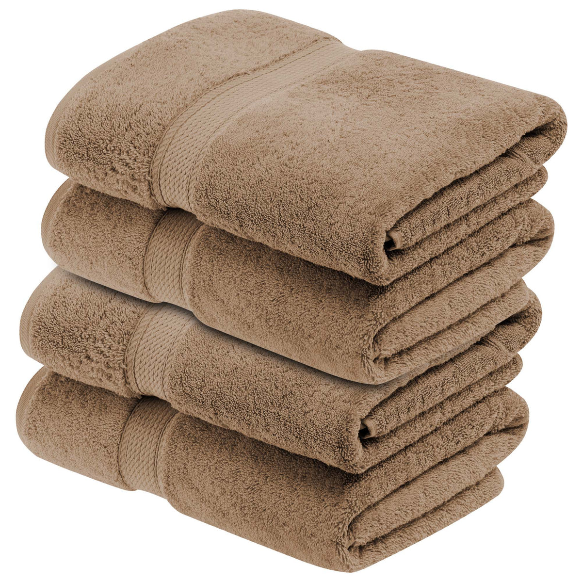 Madison Egyptian Cotton Pile Heavyweight 4 Piece Bath Towel Set