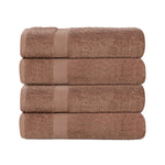 Cotton Highly Absorbent Eco-Friendly Quick Dry 4 Piece Bath Towel Set - Bath Towel by Superior