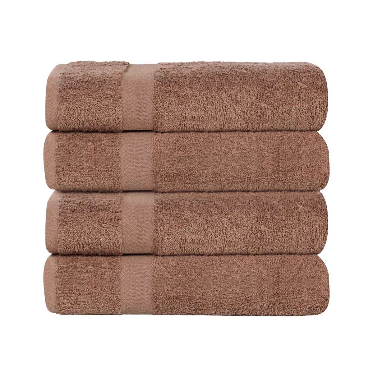 Cotton Highly Absorbent Eco-Friendly Quick Dry 4 Piece Bath Towel Set