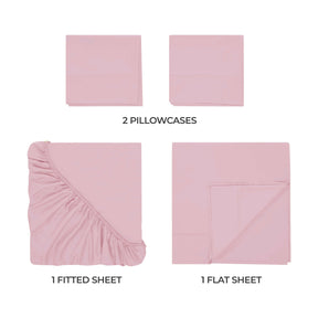 Egyptian Cotton 300 Thread Count Solid Deep Pocket Sheet Set - Sheet Set by Superior - Superior 