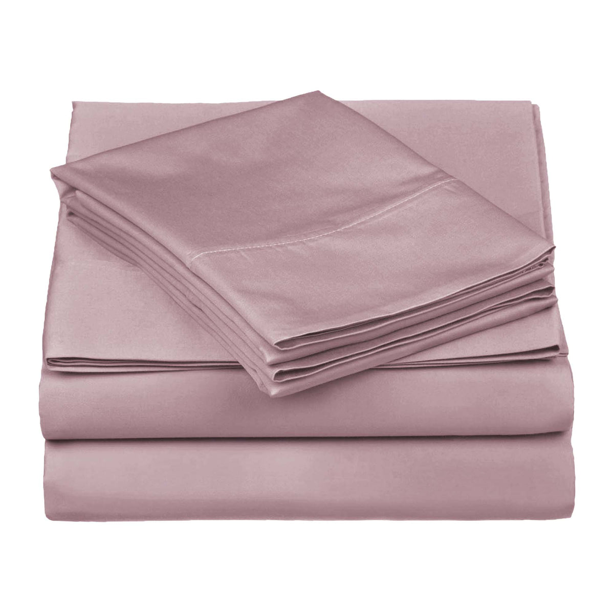 Egyptian Cotton 530 Thread Count Solid Deep Pocket Bed Sheet Set - Lavender