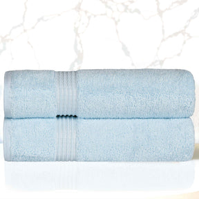 Heritage Egyptian Cotton Plush Absorbent Luxury Bath Towel Set of 2