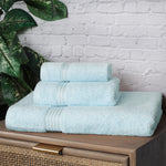 Heritage Egyptian Cotton Plush 3 Piece Absorbent Luxury Towel Set - Towel Set by Superior