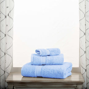 Madison Egyptian Cotton Pile Plush Heavyweight 3 Piece Towel Set