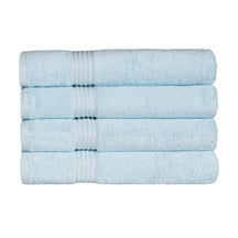 Heritage Egyptian Cotton Plush Absorbent Luxury Bath Towel Set of 4