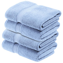 Madison Egyptian Cotton Pile Heavyweight 4 Piece Bath Towel Set - Bath Towel by Superior