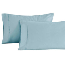 Cotton Blend Solid Pillowcases, Set of 2