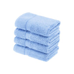 Madison Egyptian Cotton Pile Plush Heavyweight Hand Towel Set of 4 - Hand Towel Set by Superior