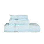 Heritage Egyptian Cotton Plush 3 Piece Absorbent Luxury Towel Set - Towel Set by Superior