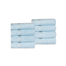 Heritage Egyptian Cotton Plush Luxury Hand Towel Set of 8