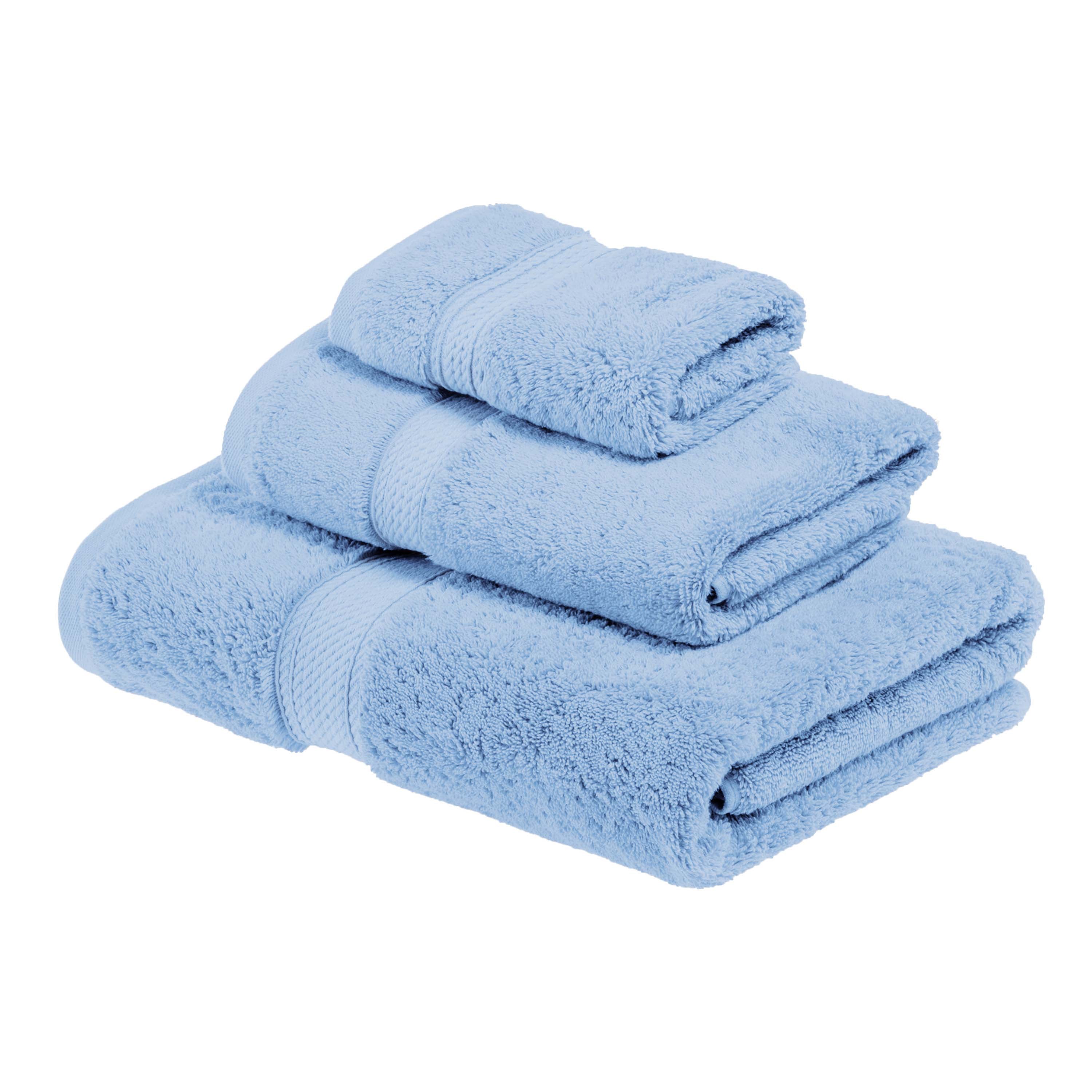 Madison Egyptian Cotton Pile Plush Heavyweight 3 Piece Towel Set - Towel Set by Superior