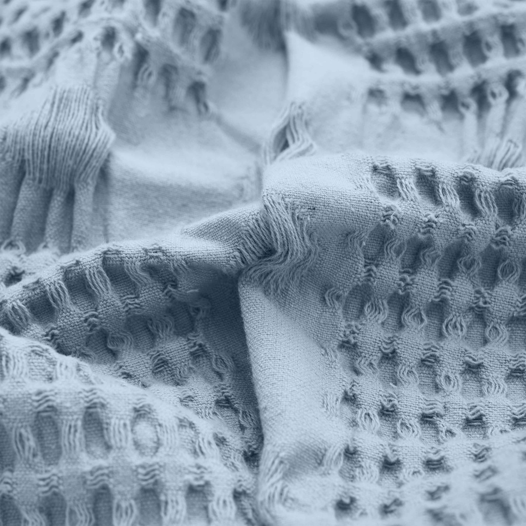 Mai Waffle Weave Honeycomb Soft Textured Cotton Blanket