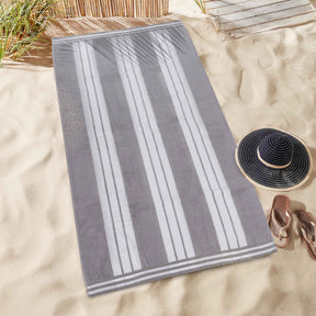 Striped Extra Large Oversized Absorbent Quick Dry Cotton Beach Towel