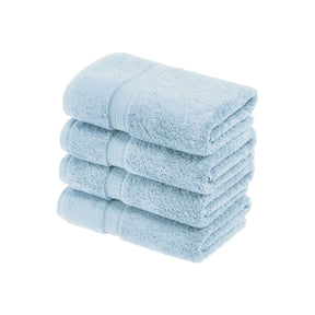 Egyptian Cotton Pile Heavyweight 6 Piece Towel Set - LightBlue